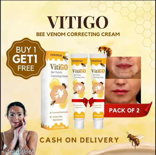 Bee Venom Vitigo Correcting Cream - (Pack of 2)